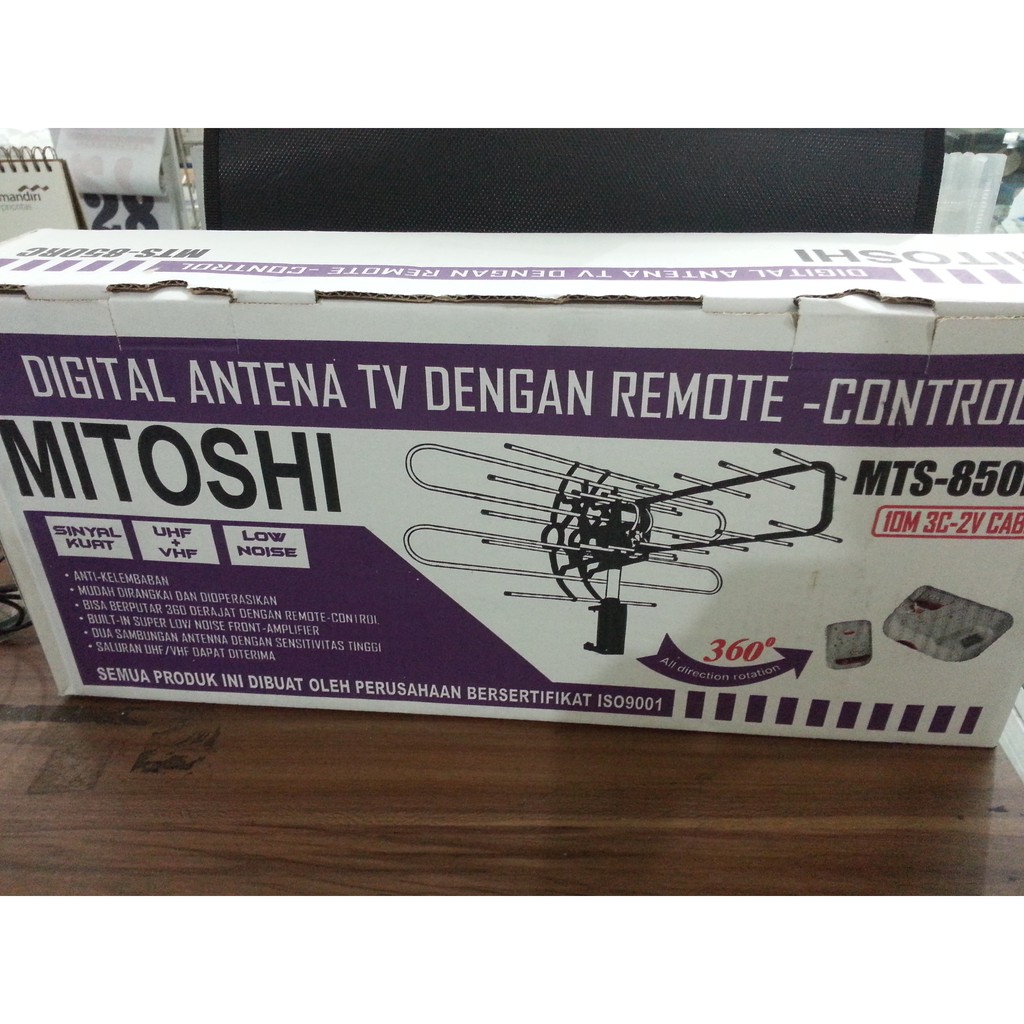 Antena TV Remote Digital Mitoshi MTS-850RC