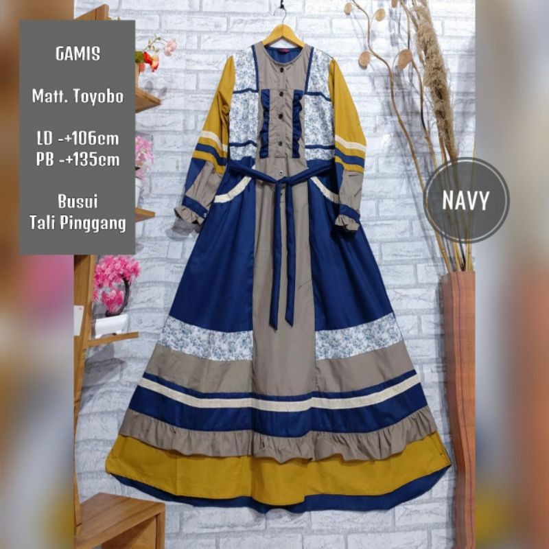 Replika Tuneeca||gamis murah||gamis Toyobo||gamis mewah||