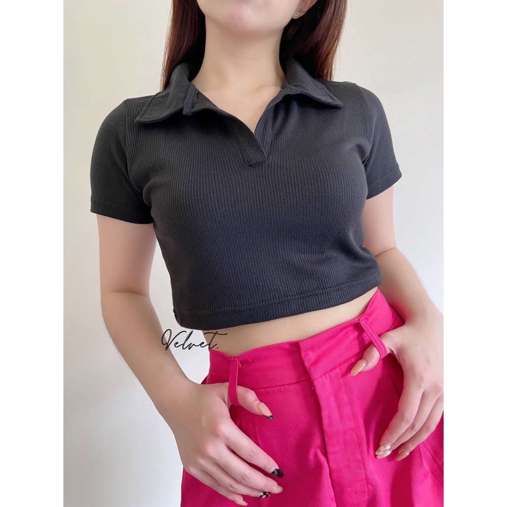 Kimmy Rib Crop Top