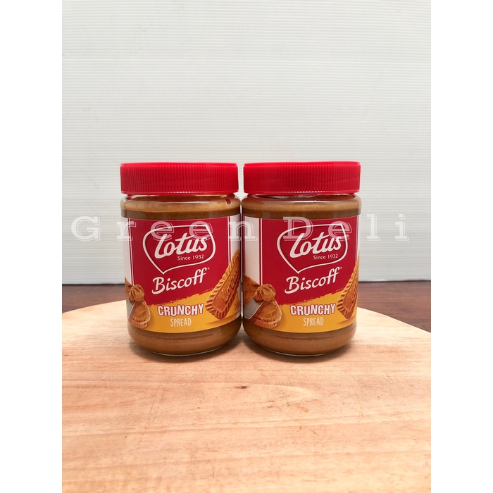 

SELAI- LOTUS BISCOFF CRUNCHY BISCUIT SPREAD / SELAI JAM 380GRAM -SELAI.