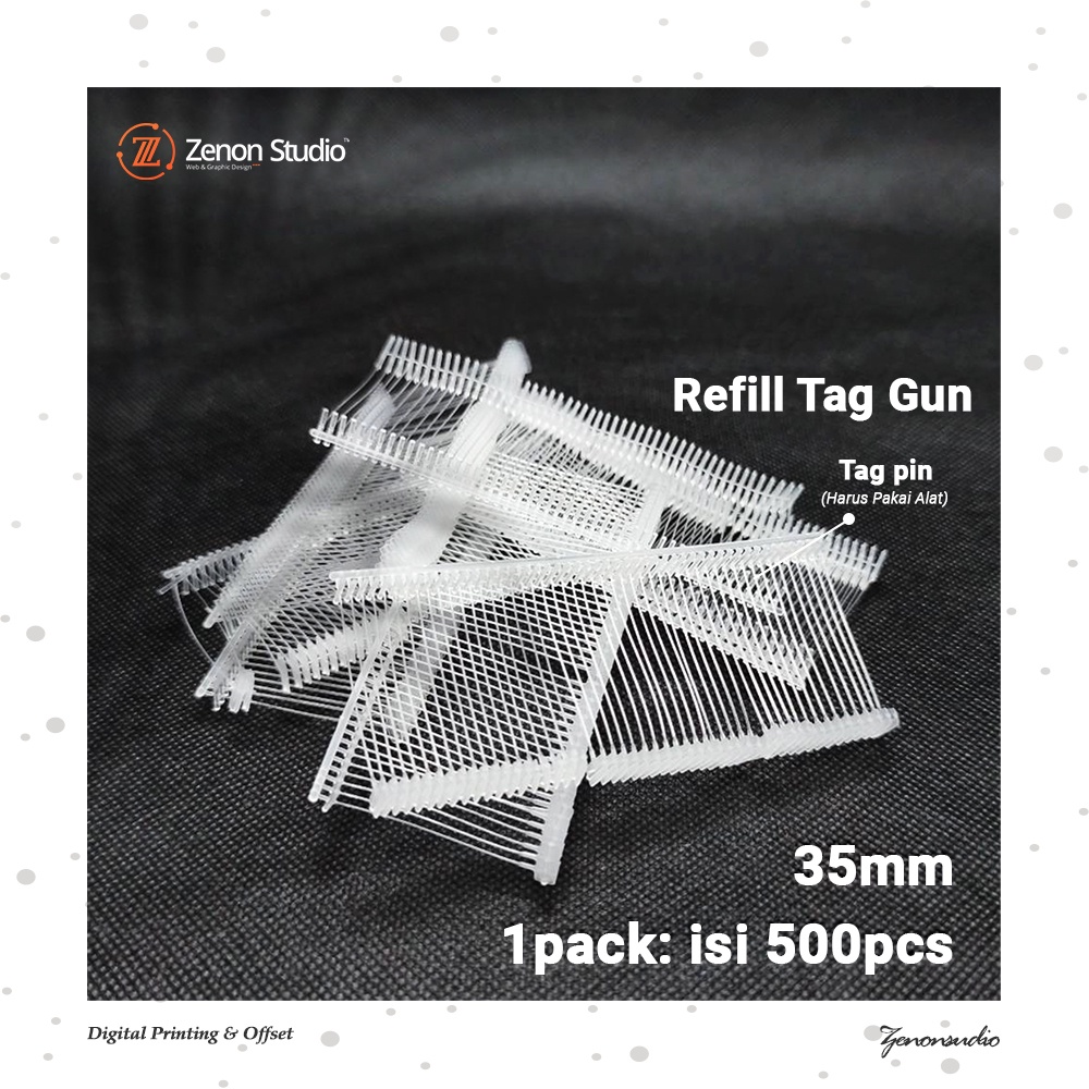 

Refill Tag Gun Tali Hangtag 35mm (500pcs)