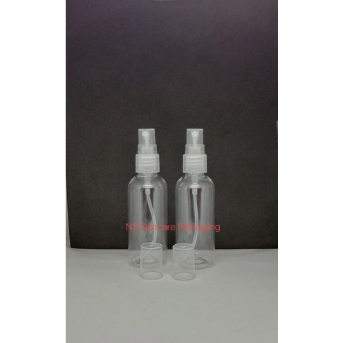 botol spray 60ml (tutup spray bening/natural)