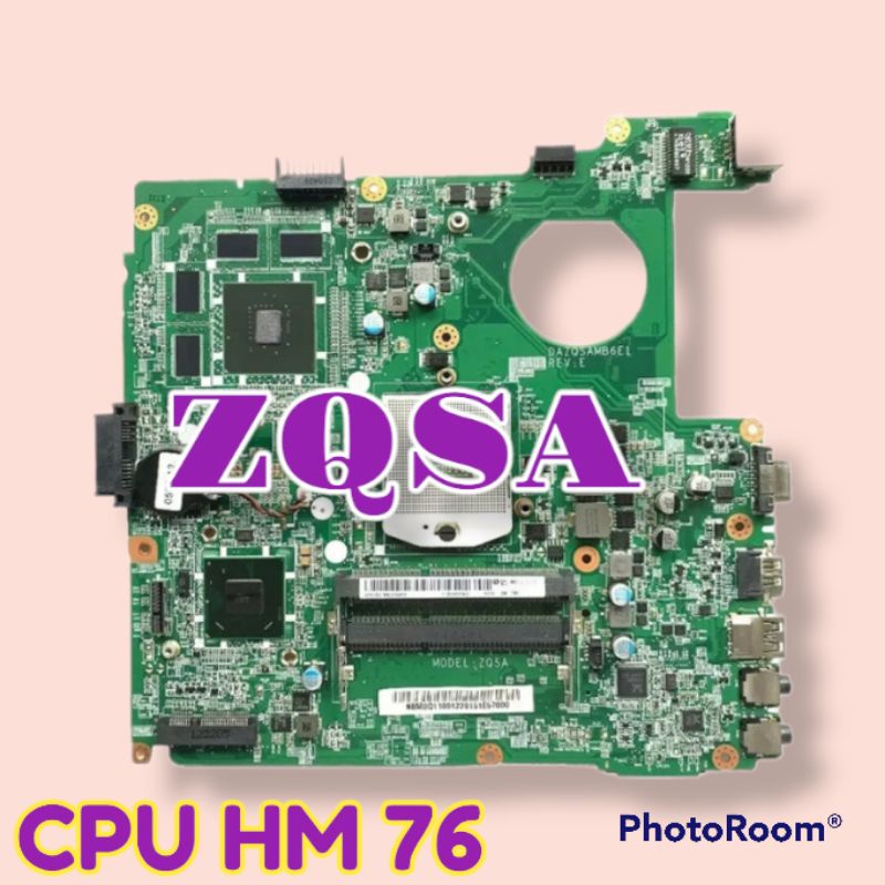 Motherboard mainboard mobo Acer E1-431 E1-471 E1-471G HM 76 77  Ivy  generasi 3 non prosesor  ZQSA