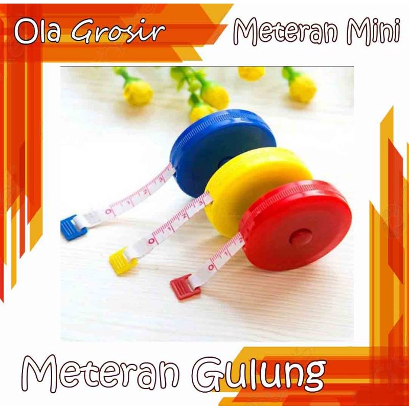 Meteran gulung meteran kecil meteran baju meteran mini