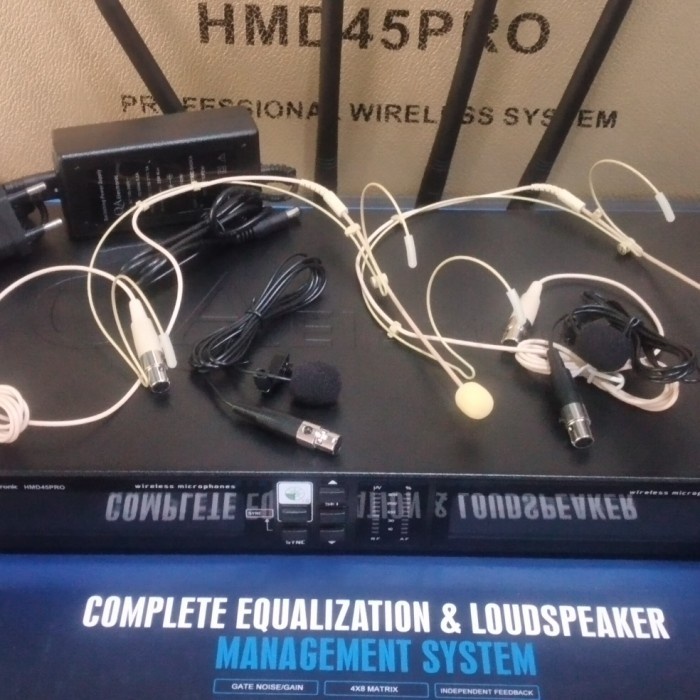 mic wireless QA Electronic HMD45 HMD 45 pro by RDW