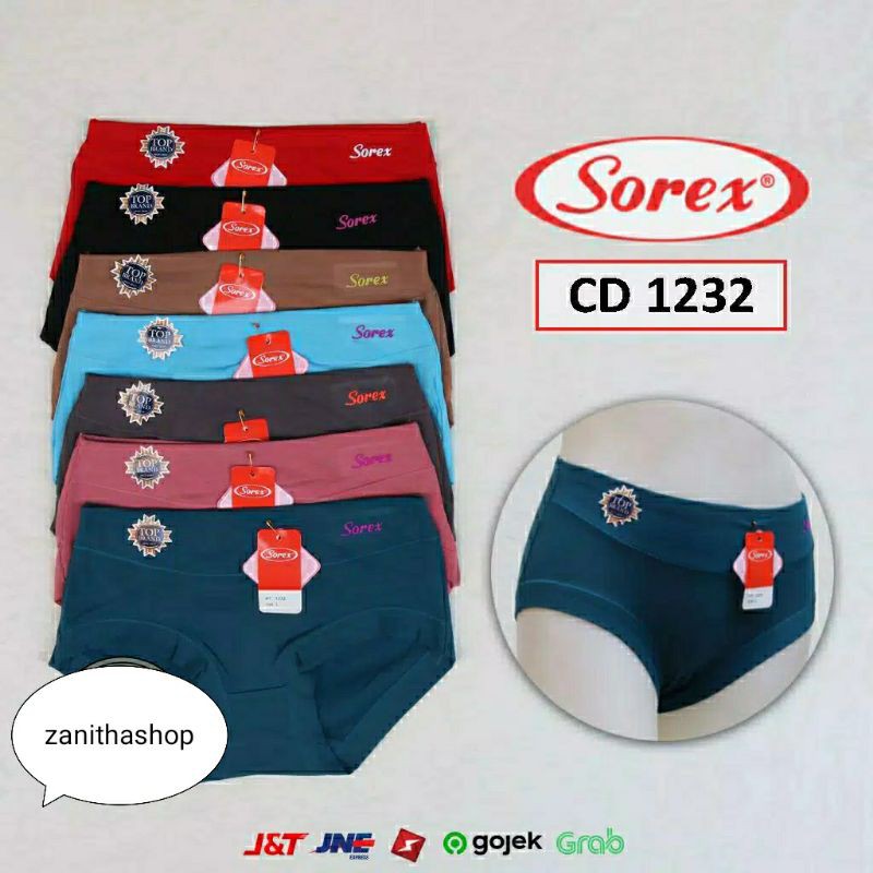 celana dalam wanita sorex 1232  original berkualitas