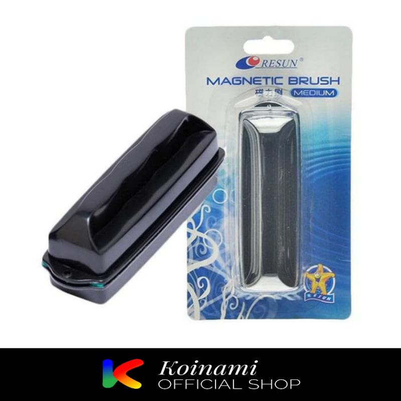 RESUN MAGNET M / pembersih kaca aquarium / ikan koi / arwana / aqua scape / hewan / acc