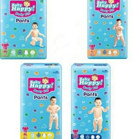 bagus baby happy pants m 34 6 l 30 6 xl 26 6 xxl 24 6        