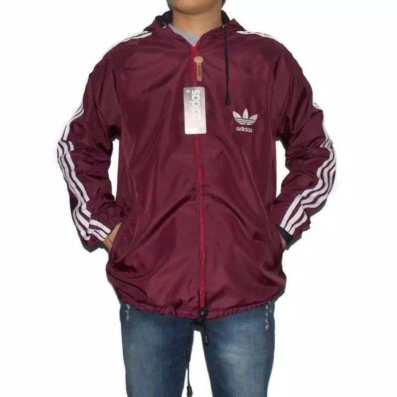 BISA COD-Jaket Parasut ADIDAS parasut grosir