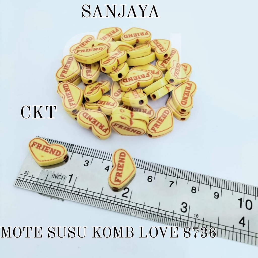 MANIK SUSU / MOTE SUSU / MANIK COKLAT / MANIK LOVE/ MANIK COKLAT LOVE / MOTE SUSU KOMB. LOVE 8736 CKT