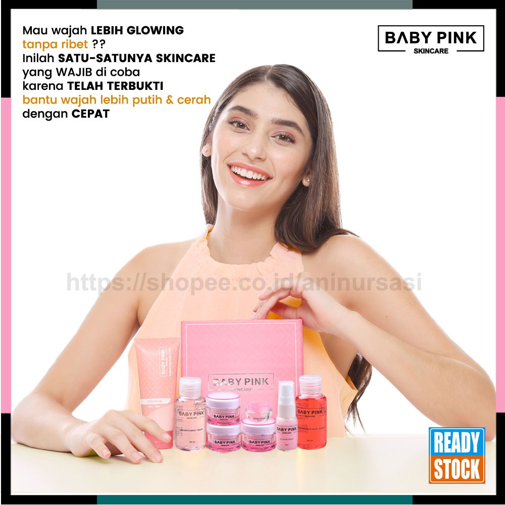 PAKET BABYPINK SKINCARE ORIGINAL AMAN DAN HALAL 100% RESMI BPOM