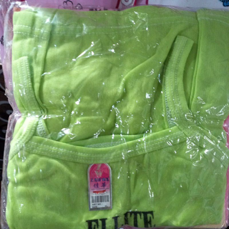 singlet ellit warna anak cwe /1pcs (R²)