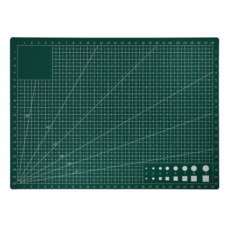 Work Cutting Mat Pad A4 30 x 22cm - GKSA4 - Green