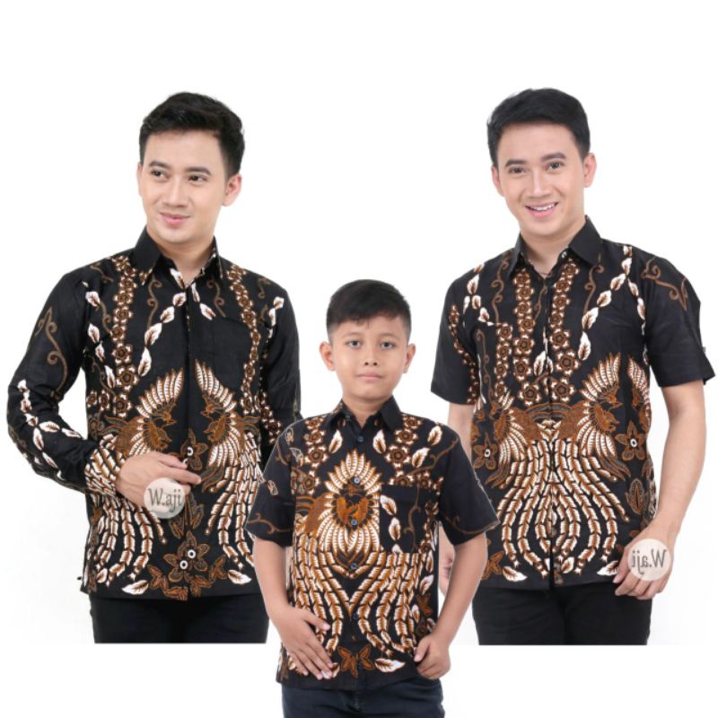 BAJU BATIK Couple Ayah Anak,Couple Ayah Anak Lengan Pendek,Batik Ayah lengan panjang,Kemeja Batik