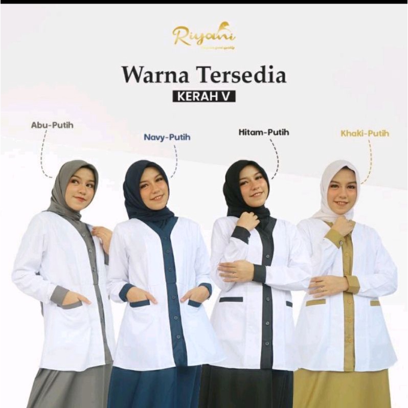 GAMIS KERJA KRAH V/GAMIS KERJA WANITA/GAMIS KERJA/SERAGAM KERJA
