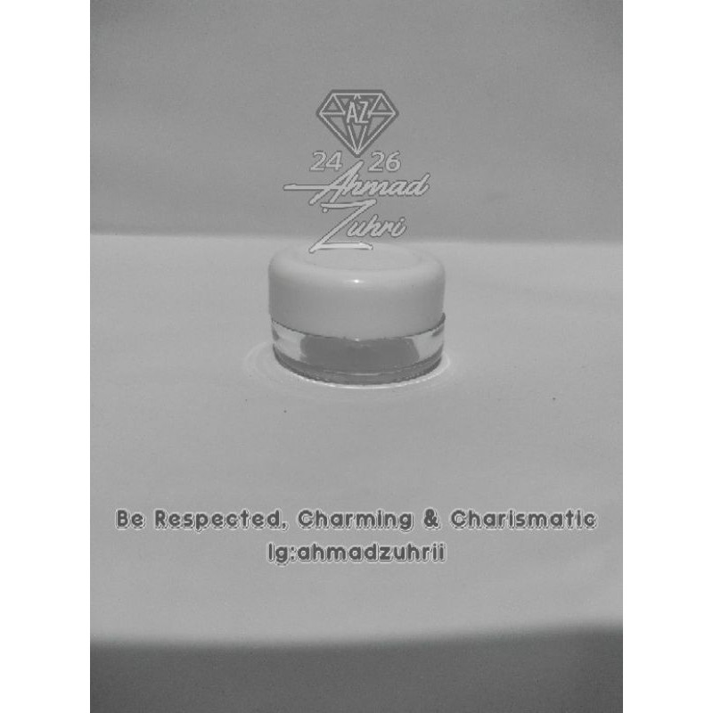 Pot Cream 5gr Putih Natural PS - Pot Krim 5 gr Putih - Pot Cream 5 Gram Putih Bening - Pot Krim 5 gr