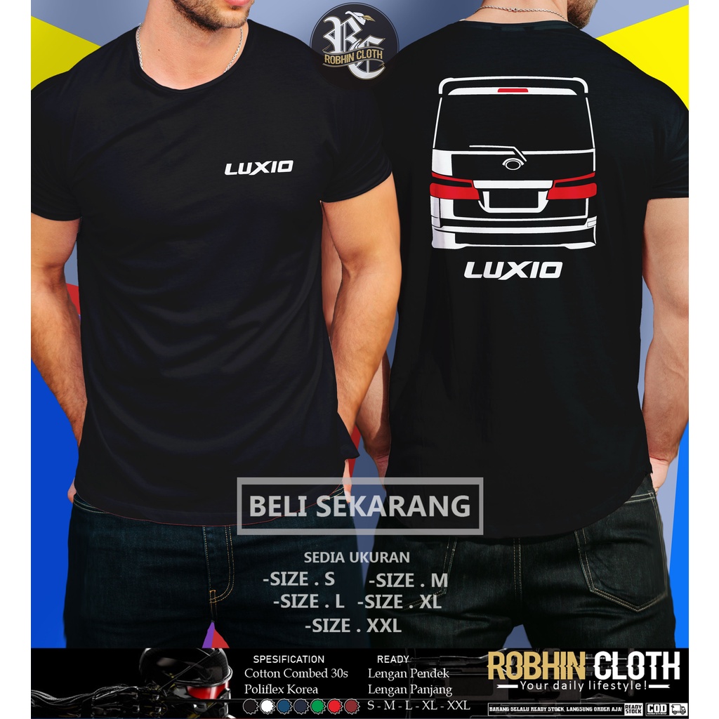 Kaos Mobil Daihatsu Luxio Rear Baju Otomotif