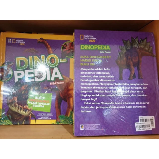 

National Geographic Dinopedia Edisi Kedua Don Lessem Buku dinosaurus