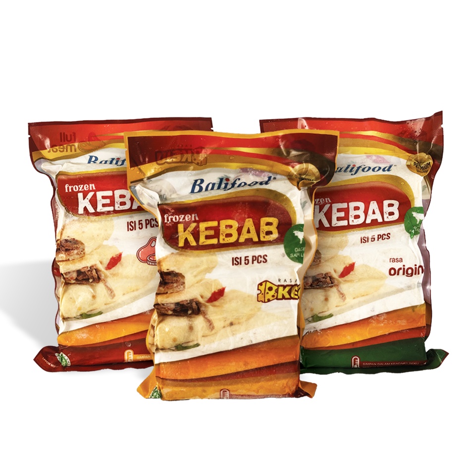 

KEBAB FROZEN PREMIUM BALIFOOD isi 5 buah