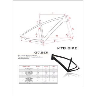 FRAME CARBON MTB FRAME SEPEDA CARBON MTB Shopee Indonesia