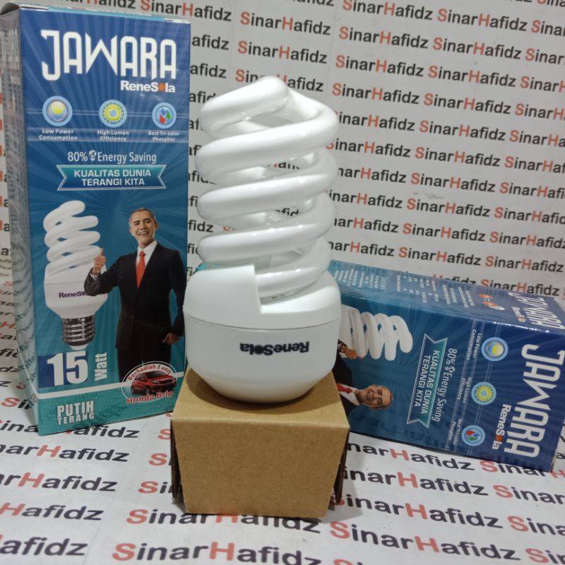 Lampu Renesola Jawara 15w kelas branded