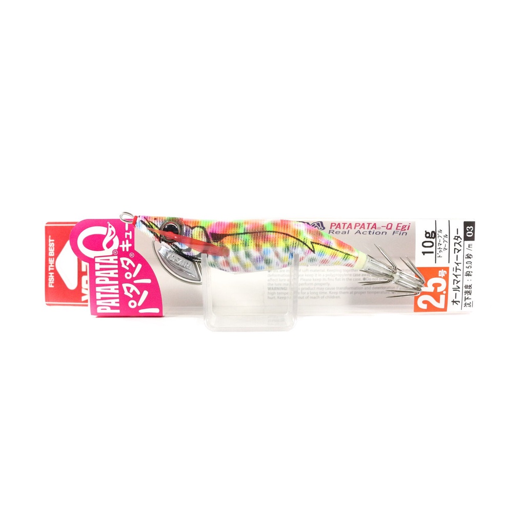 Yo Zuri Egi Pata Pata Q Squid Jig Sinking Lure Size 2.5 A1701-DMM (6304)