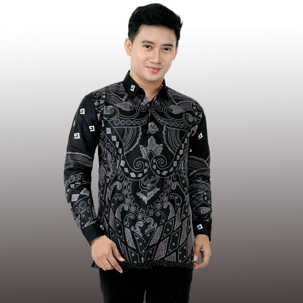 Terlaris - Baju batik pria lengan panjang terbaru 2022 - kemeja batik pria lengan panjang terbaru - kemeja pria kantor - kemeja batik cowok - baju pria kantor - kemeja batik laki laki - kemeja kondangan - bimasakti - bima sakti