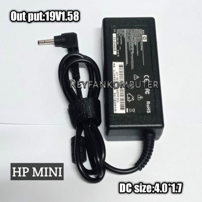 19V 2.05A 4.0x1.7MM 40W Replacement For HP Compaq Mini 700 730 110 1000 1100 110-1000