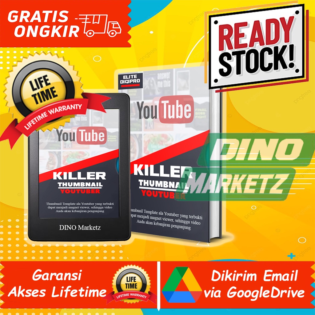 KILLER THUMBNAIL ELITE - TEMPLATE YOUTUBE