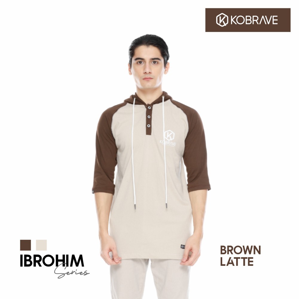 Koko Kaos Kobrave | Ibrohim Series | Kaos Kupluk Hodie Pria | Premium Quality - Samsmedia