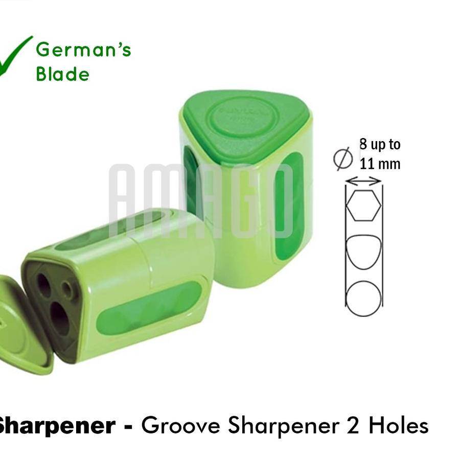 

Hot Sale LYRA SHARPENER - GROOVE TWIN HOLES - 8 UP TO 11 MM - 7311250 - RAUTAN PENSIL 2 LOBANG - SEGITIGA✓