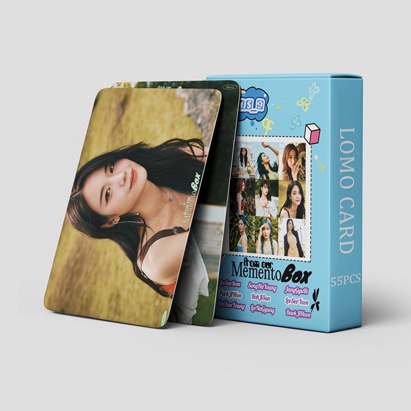 55pcs / Box Kartu LOMO Foto Album Fromis_9