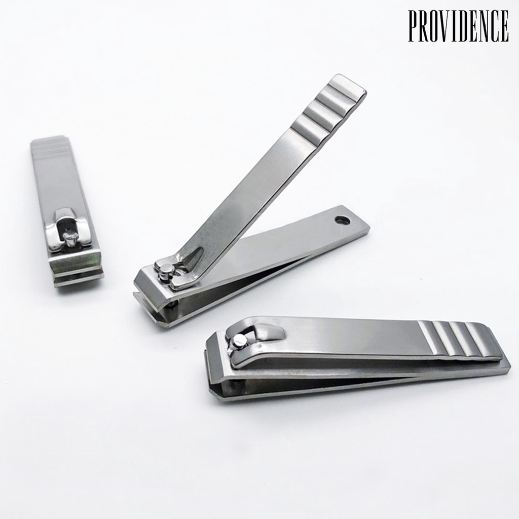 Providence Manicure Cutter Non-slip Nail Care Stainless Steel Flat Mouth Nail Clipper Trimmer for Beauty