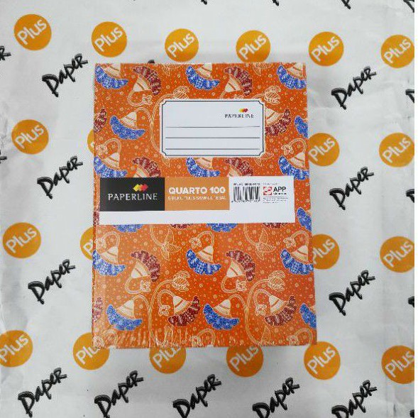 

Buku Quarto PAPERLINE Hardcover 100 Lbr