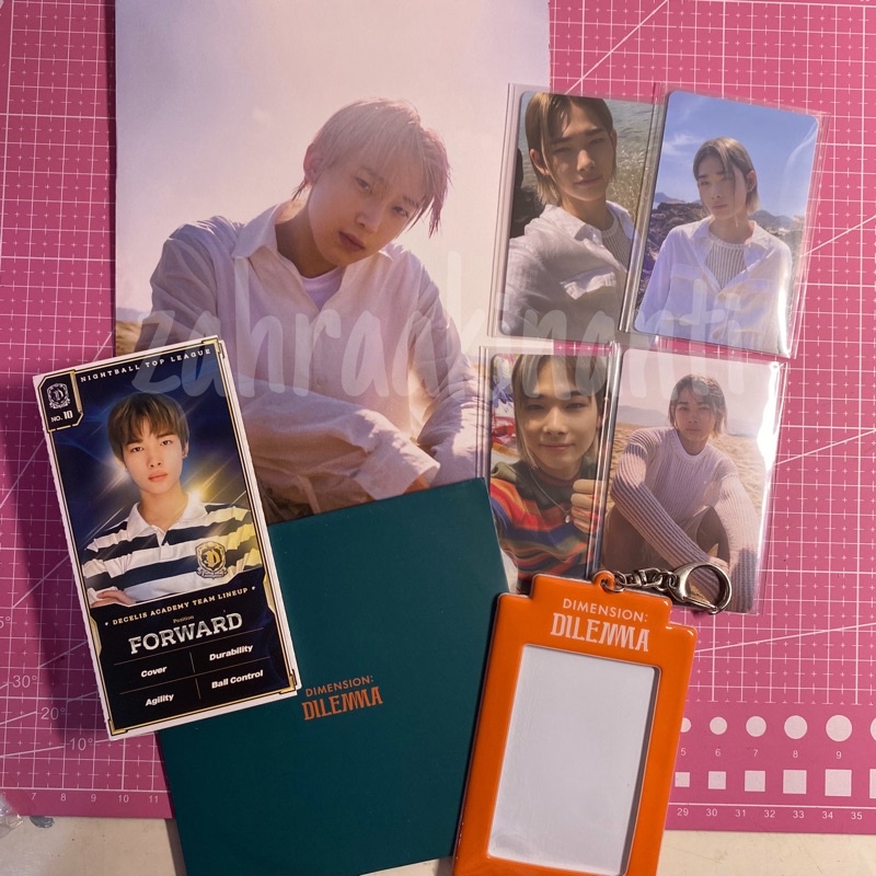 ENHYPEN DIMENSION : DILEMMA D:D DD Album NI-KI PHOTOCARD ODYSSEUS ODY VER VERSION WEVERSE BUS CARD H