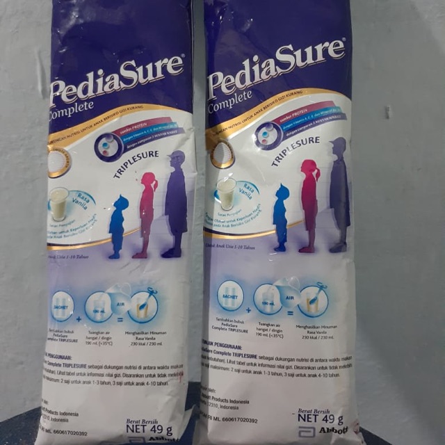 Pediasure complete sachet