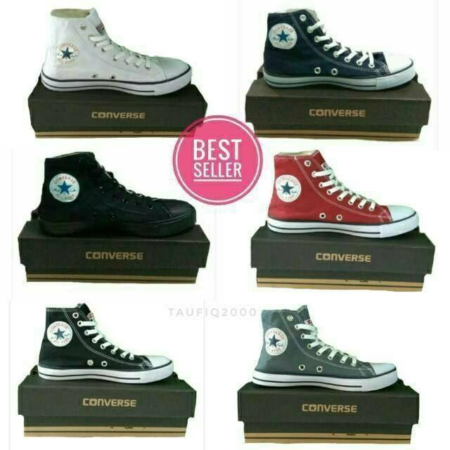 BERKUALITAS Sepatu  Converse  All Star Tinggi  Boot 