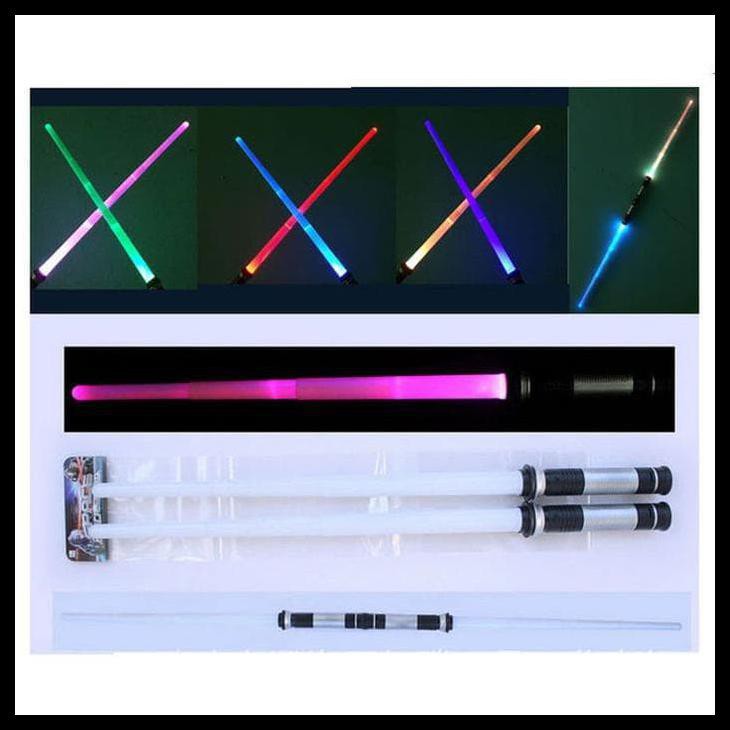 Mall Buruan Beli Pedang Mainan Double Bladed Lightsaber Star Wars - 288 - Mix Color