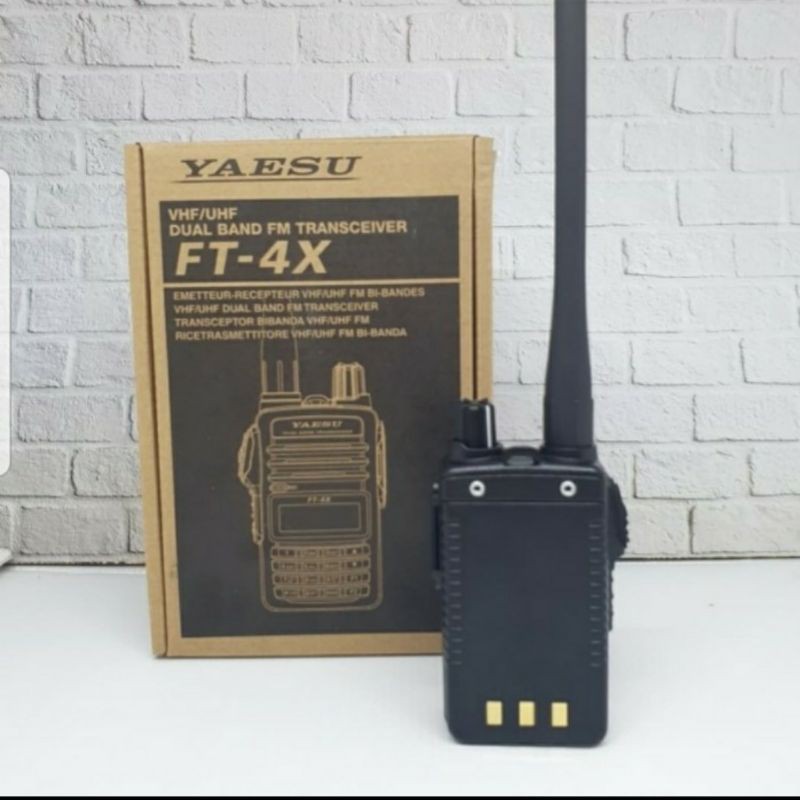 YAESU FT-4X DUA BAND ORIGINAL GARANSI RESMI YAESU FT 4X FT4X