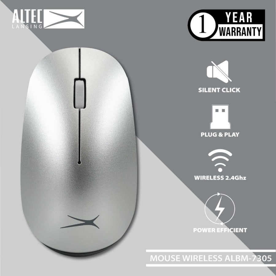 Mouse Wireless Altec Lansing ALBM-7305 Silent |Altec ALBM7305