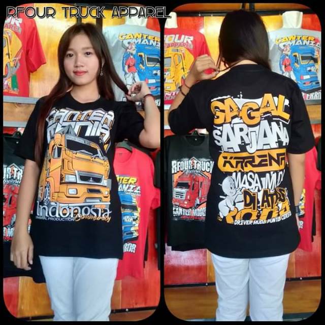 Kaos CANTER MANIA By . Rfour truck apparel