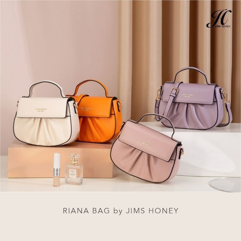 TAS SELEMPANG WANITA JIMS HONEY JH RIANA BAG TAS JINJING HAND BAG MURAH PROMO DISKON TAS KADO LEBARAN IDUL FITRI KADO ULTAH ANNIVERSARY PACAR ISTRI CEWEK IBU PEREMPUAN UNIK ELEGANT CANTIK MURAH FEMINIM
