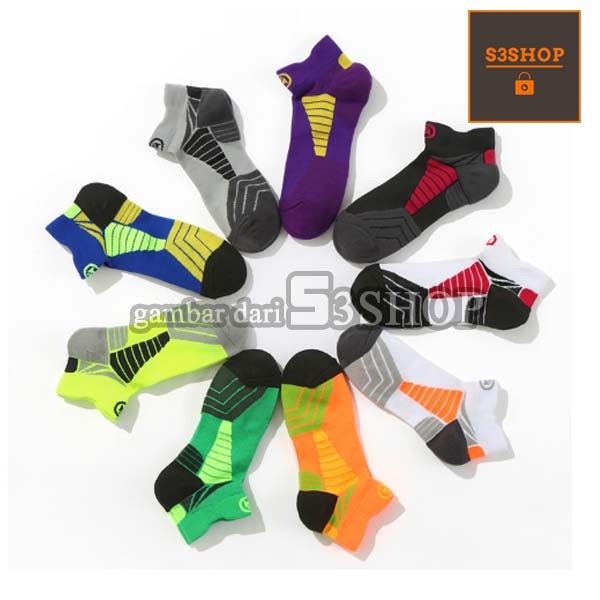 Kaos Kaki Pendek Basket Gym Jogging Sports Premium Socks Fit and Thick