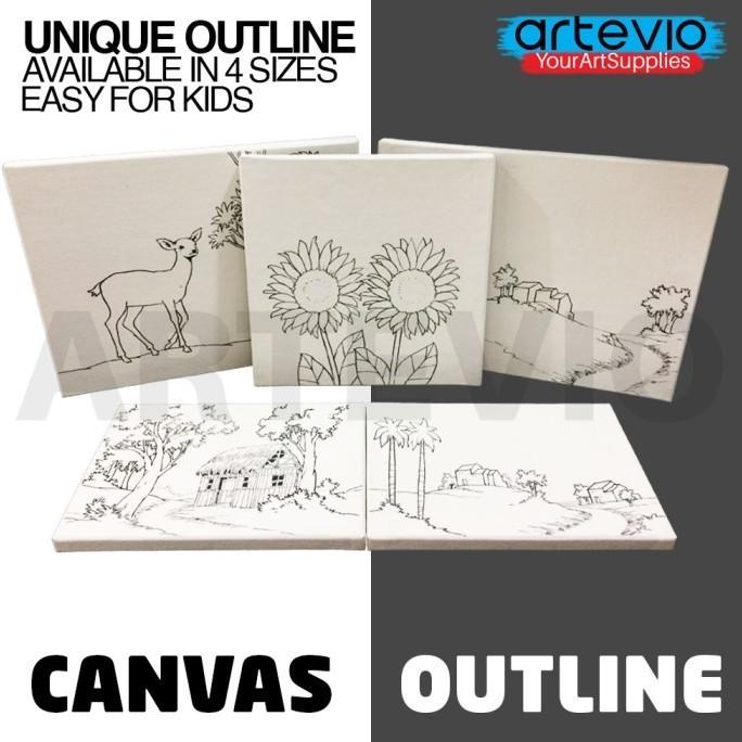 

Kanvas Lukis Outline Uk.40X40