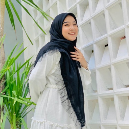 HIJAB TERBARU 2021/segi empat rempel tile