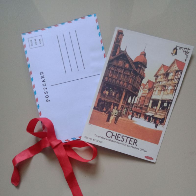 

Postcard British Railways - Vintage Chester (Kartu Pos)