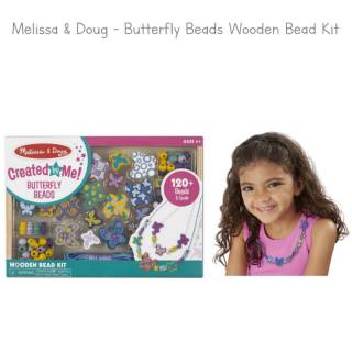 melissa and doug butterfly beads