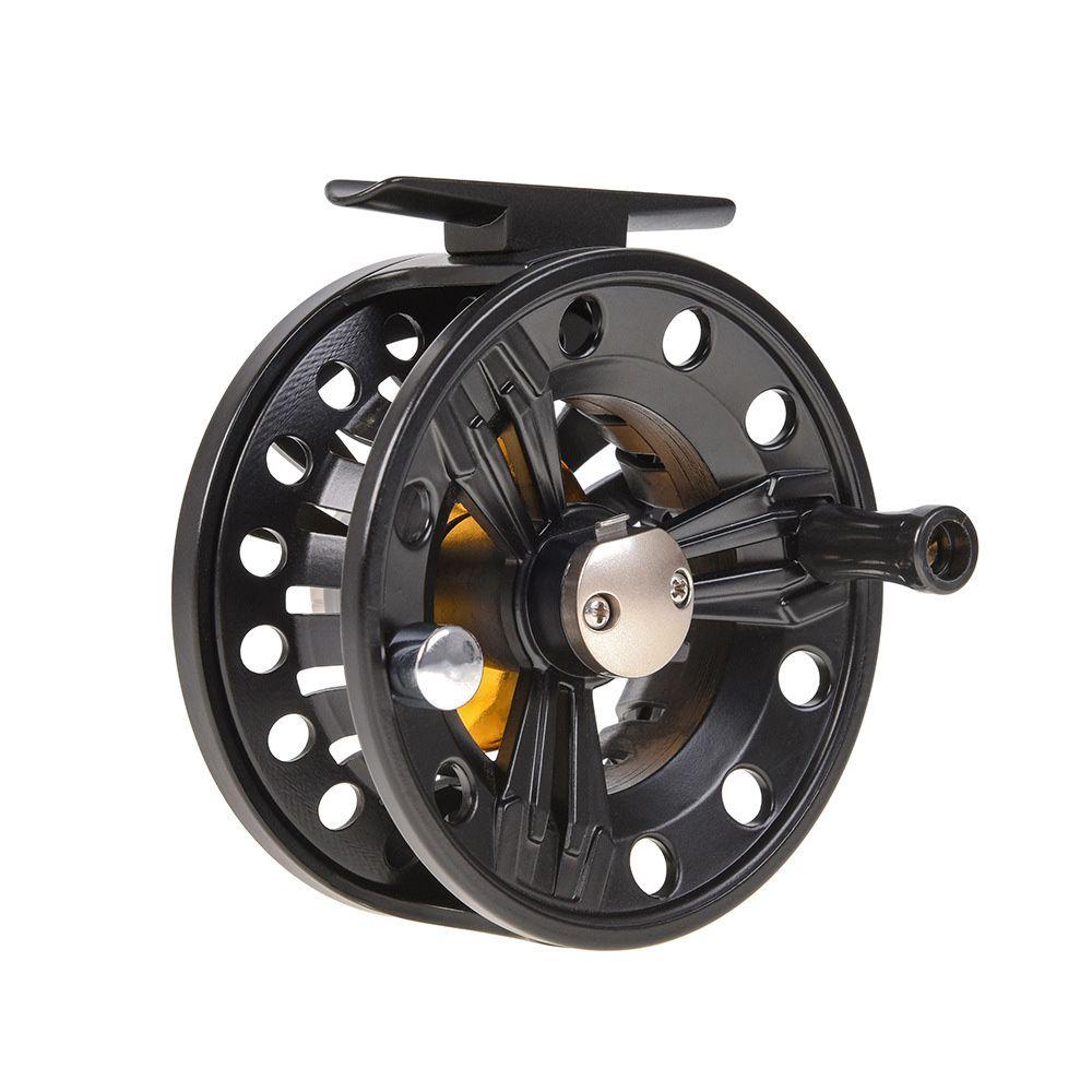 TOP Fly Fishing Rheel Hot Casting Aluminium Alloy Gagang Halus Pengereman Fly wheel