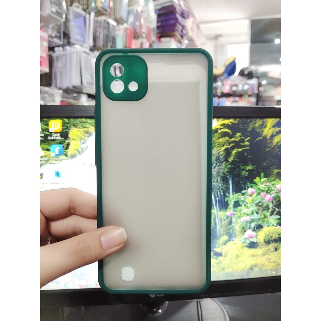 Bumper AERO CASE Realme C33/C20 Hardcase My Choice List Warna Matte