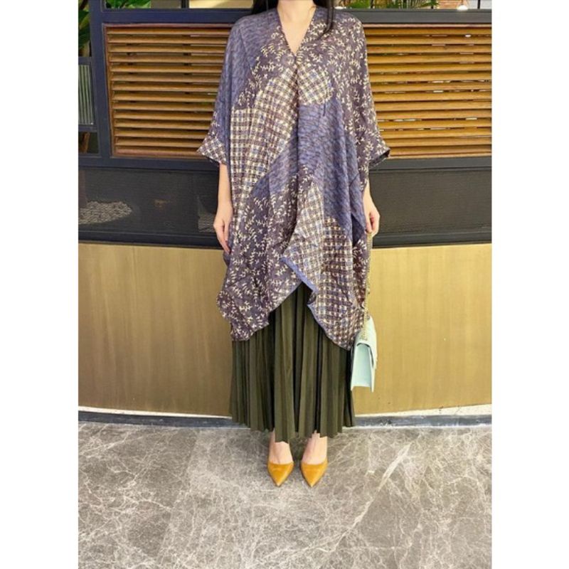 Kaftan Tunic Aruna 3D Bahan Viscose (Atasan Saja)